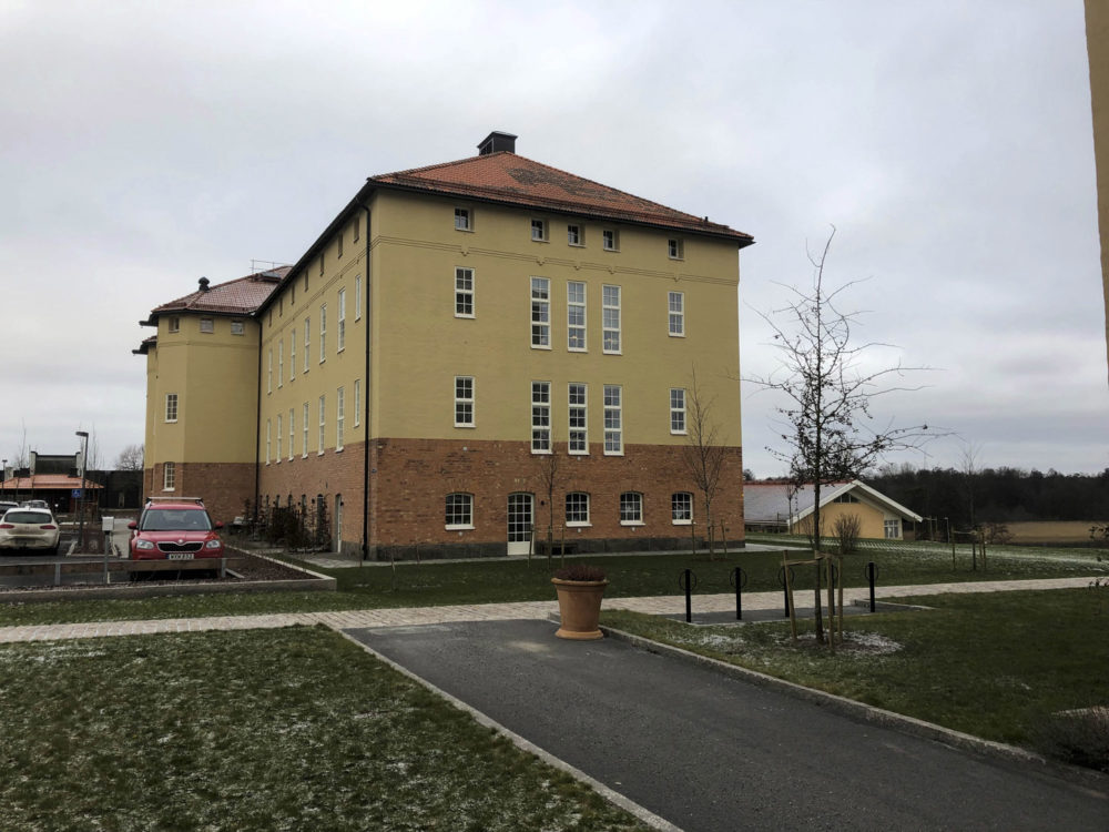 Kulturfönster på byggnad