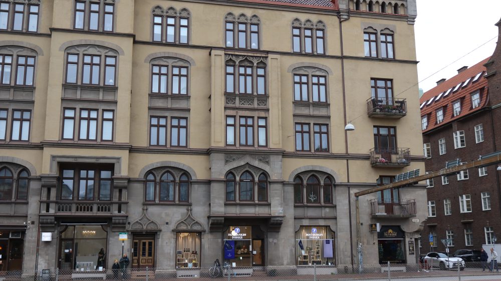 Kulturfönster på Amiralsgatan i Malmö