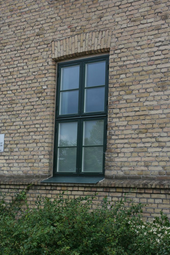 Träfönster på Rönnowska skolan