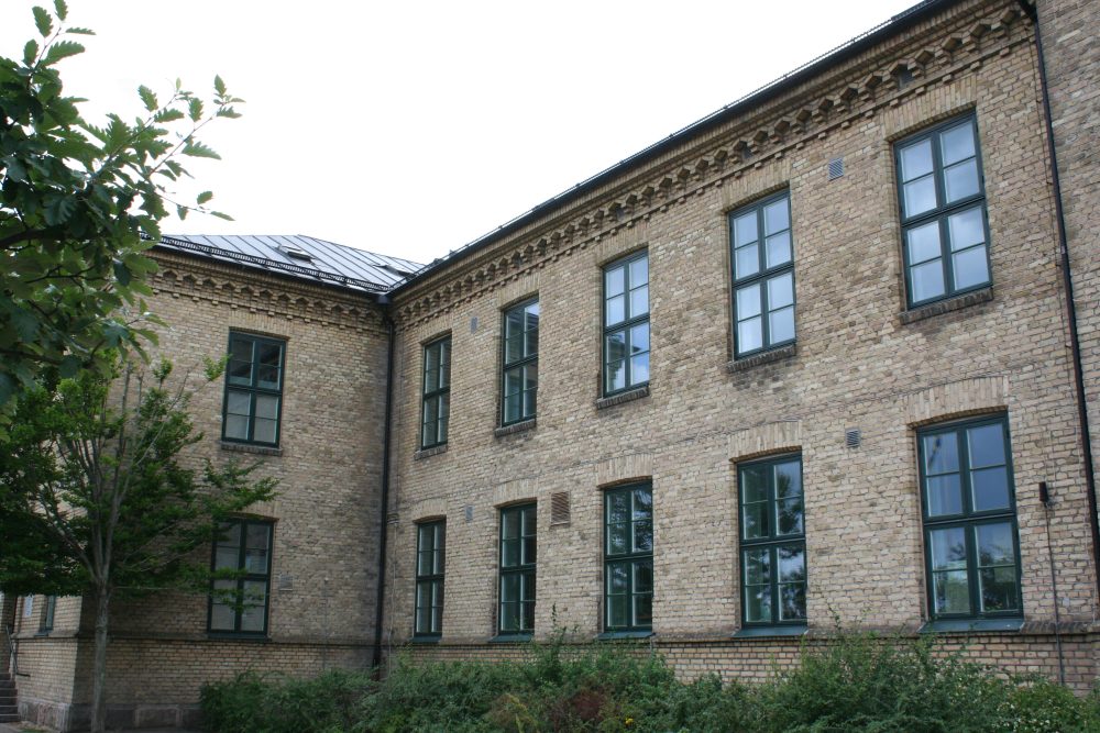 Träfönster på Rönnowska skolan